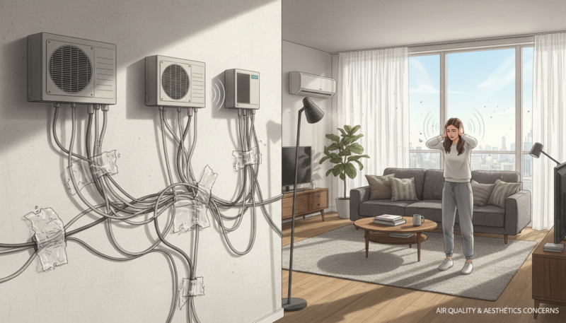 Nedostaci multi split klima sistema